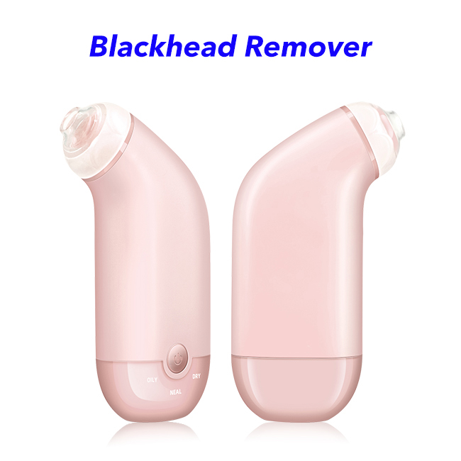Mini Blackhead Extractor Strong Power Facial Pore Deep Cleanser Blackhead Vacuum removal(Pink)